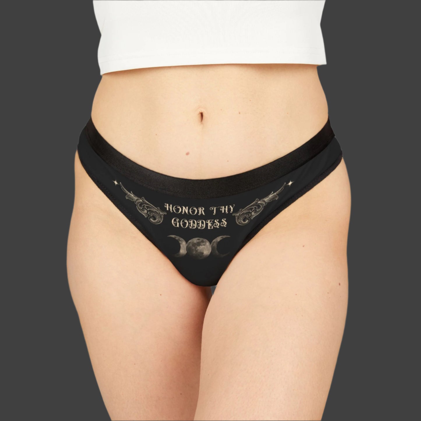Honor Thy Goddess Triple Moon Thong