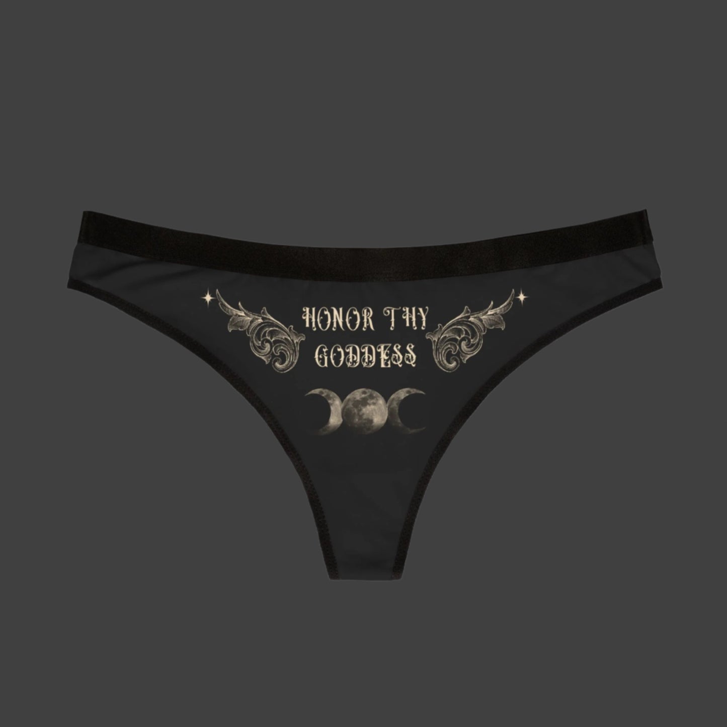 Honor Thy Goddess Triple Moon Thong