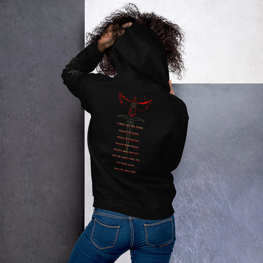 The Morrigan pull over hoodie