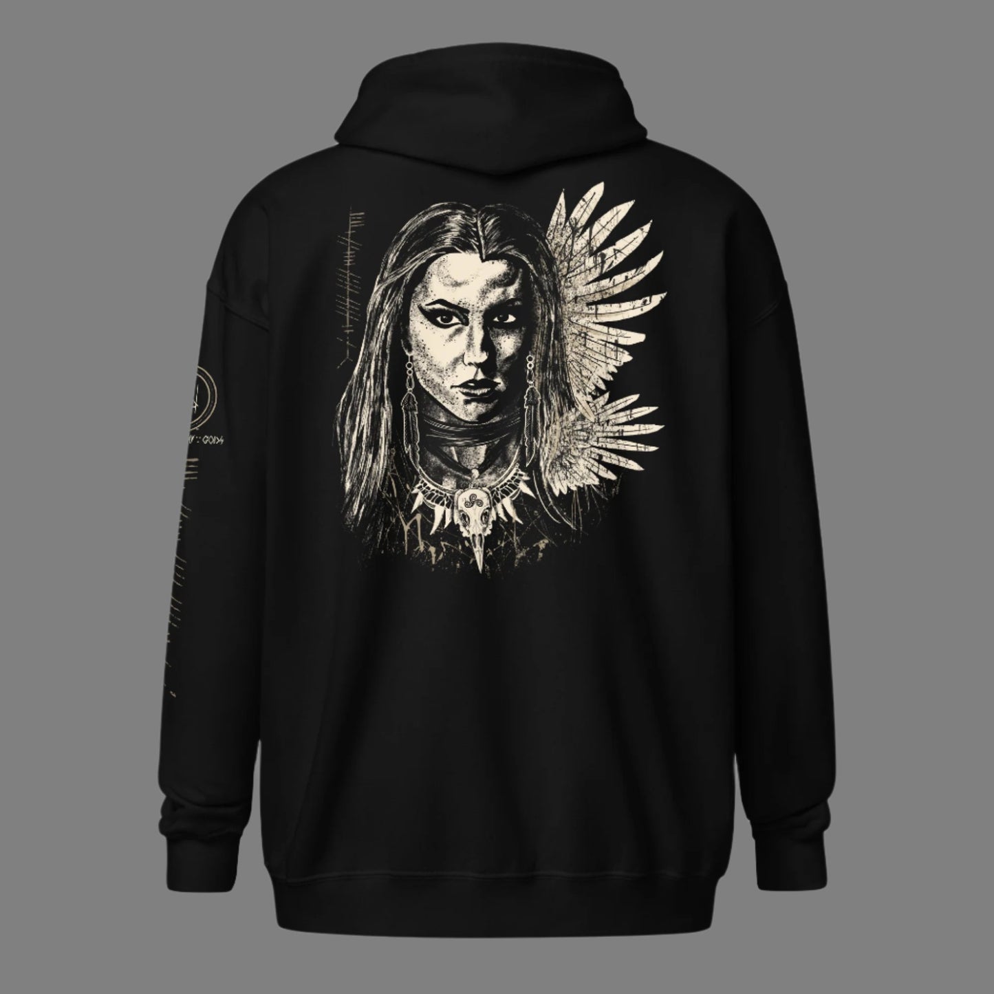The Morrigan zip up back