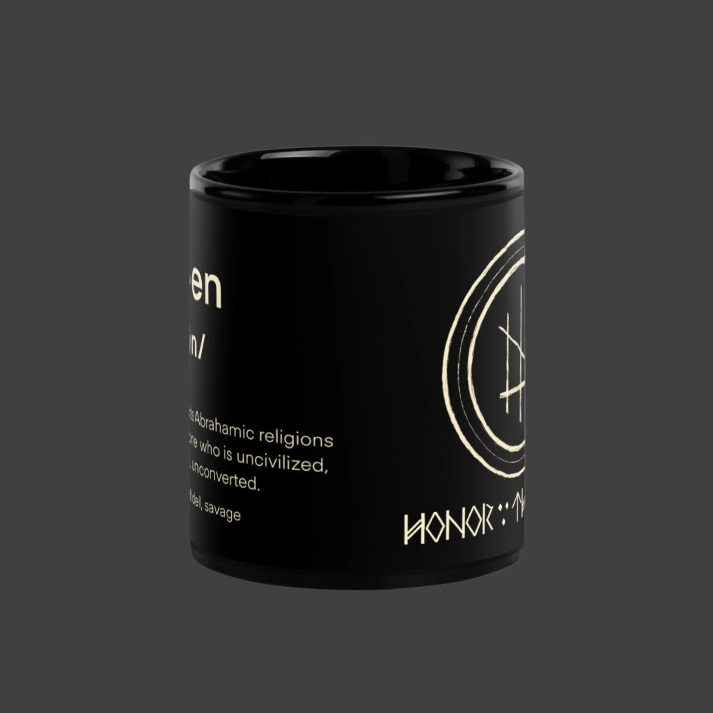 Heathen mug fold