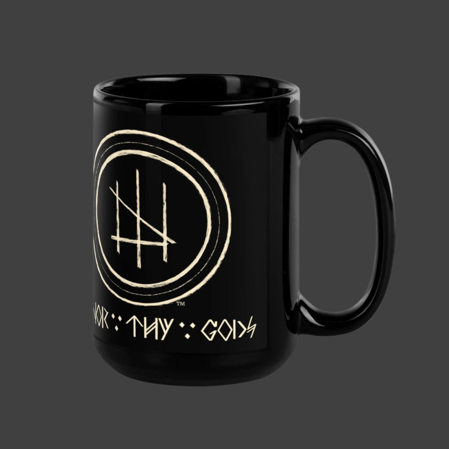 Heathen mug large logo