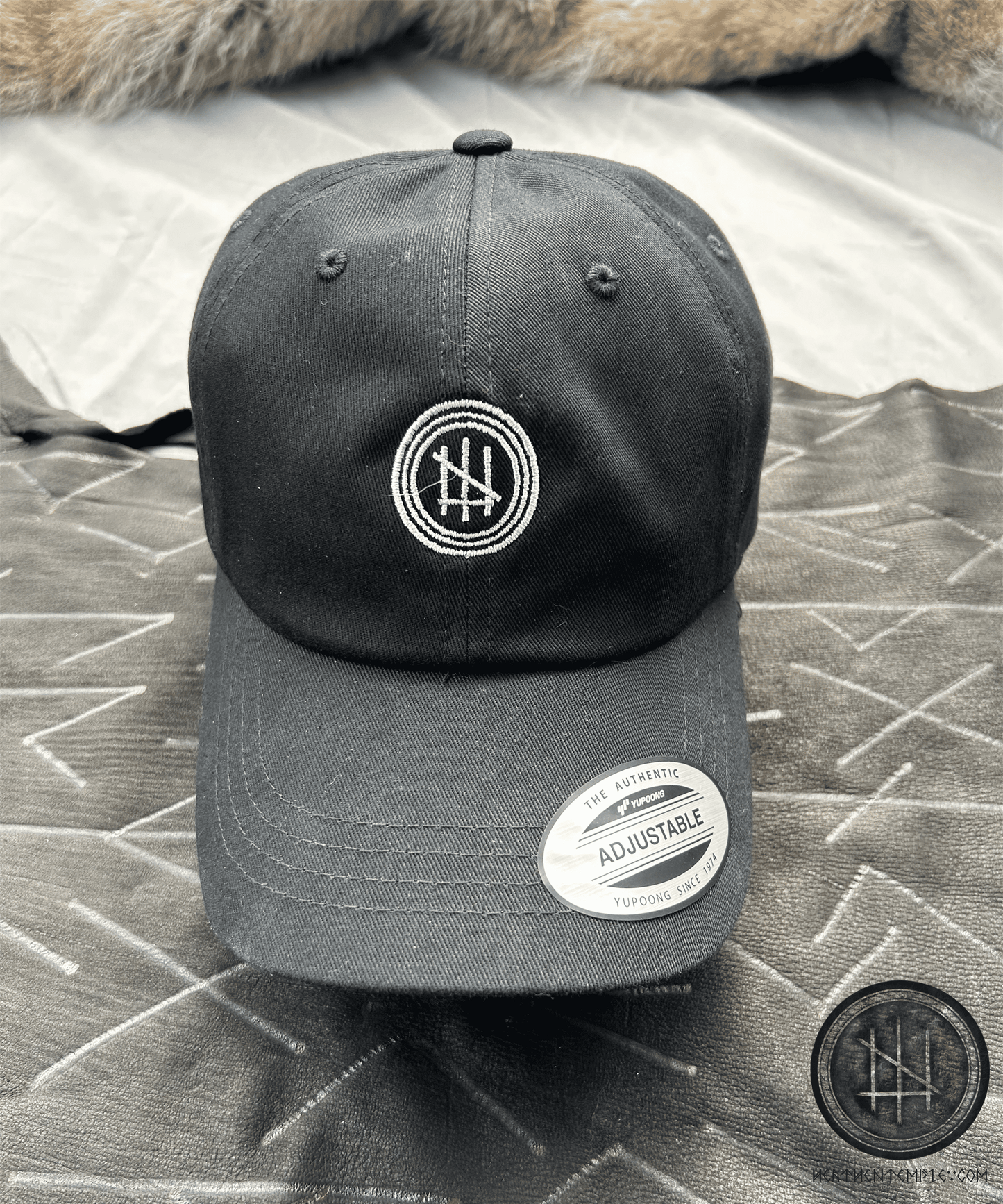 Heathen strap-back baseball cap