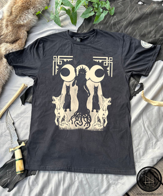 The Hounds of Hecate Goddess Tshirt