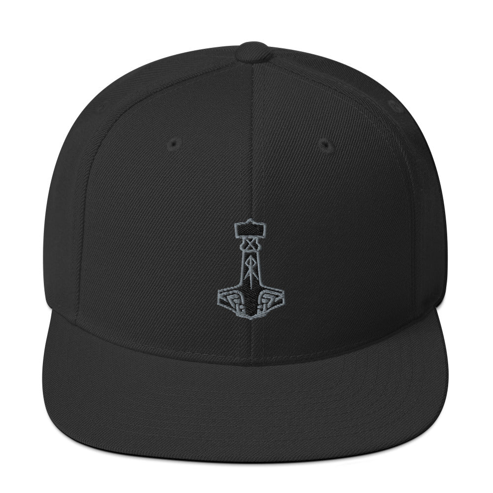 Mjölnir Flatbill Snapback Heathen Hat