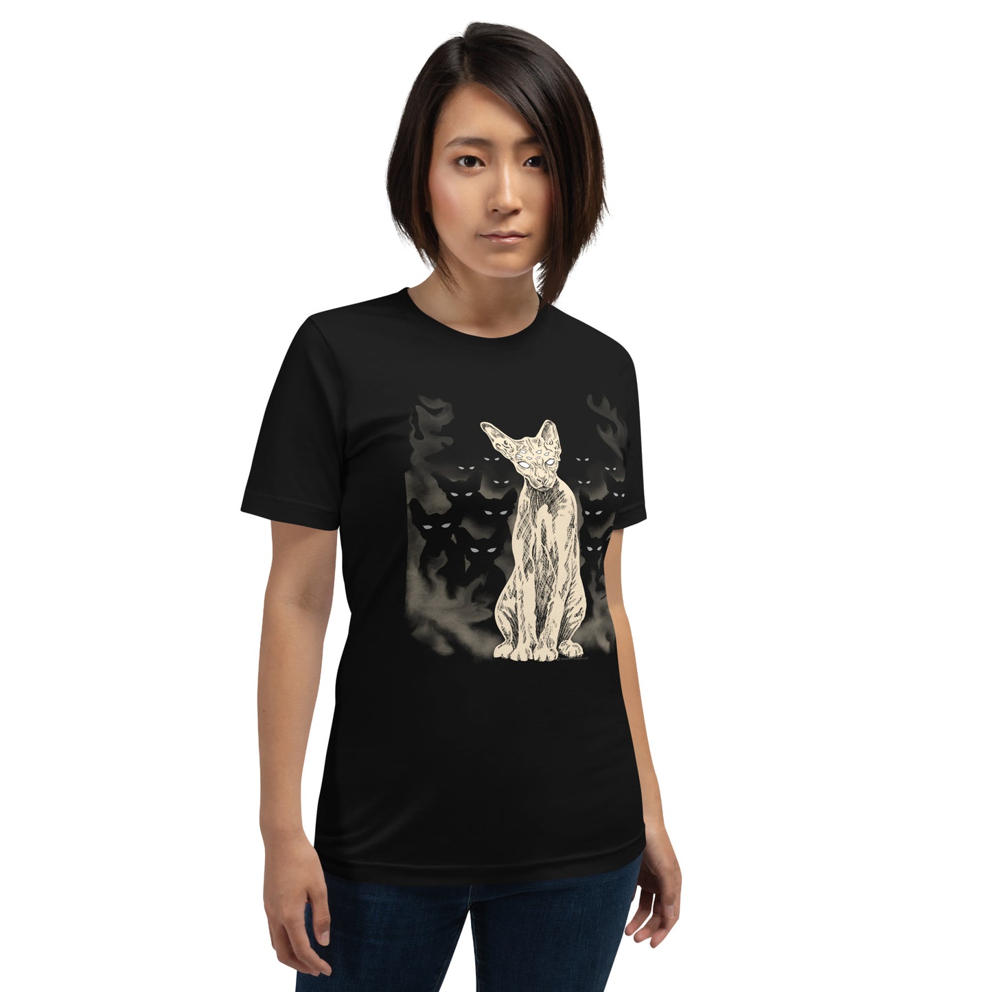 The Eyes of Bastet Goddess Tshirt